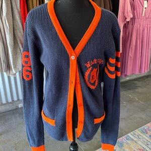 Vintage to a tee GG The Brand Auburn University "War Eagle" Long Sleeve Cardigan